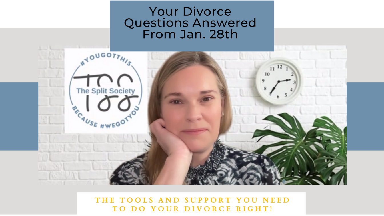 Free Video- Your Divorce Questions Answered (From Jan 28th)